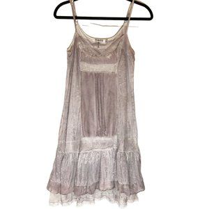 MONO RENO Womens Lavender Purple Strappy Dress Small S